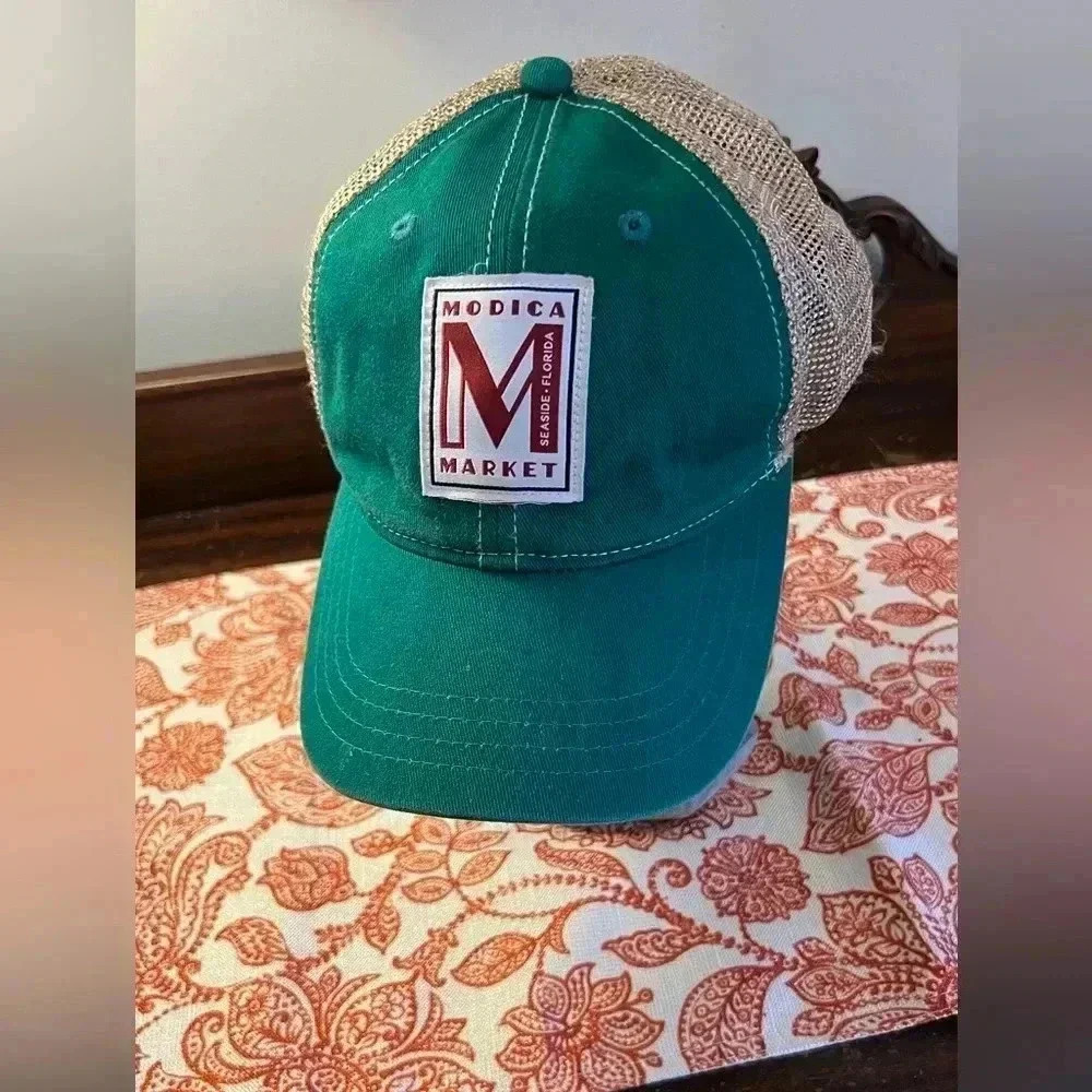 Modica Market 30A hat green adjustable
Seaside style
